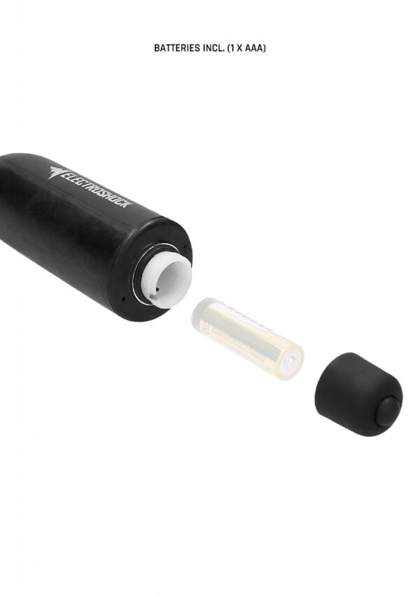 E Stimulation Vibrating Urethral Sounding Plug   Black - obrazek 4