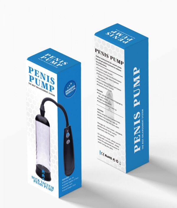 Pompka SUCK VACUUM PENIS PUMP, THE BEST ENLARGEMENT SYSTEM - obrazek 4