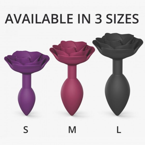 OPEN ROSES M SIZE   PLUM STAR - obrazek 4