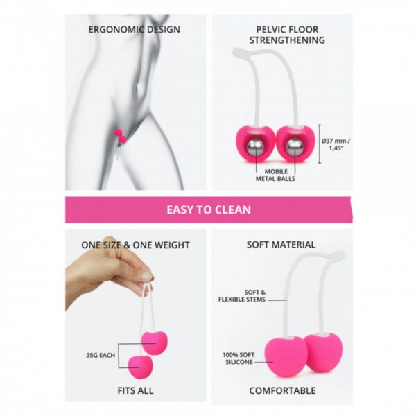 CHERRY LOVE   DANGER PINK - obrazek 4