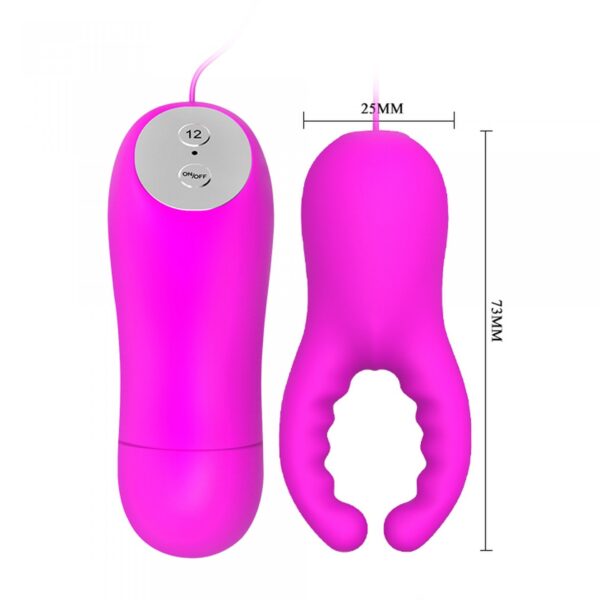 PRETTY LOVE  Mini love eggs, 12 vibration functions - obrazek 4