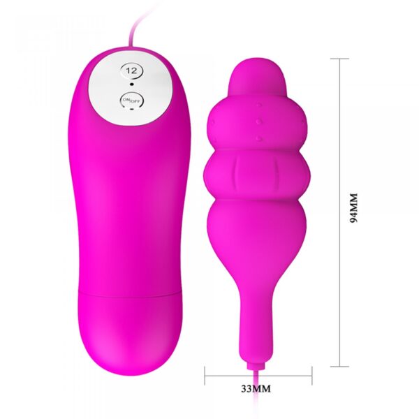 BAILE   PLEASURE SHELL, 12 vibration functions - obrazek 4