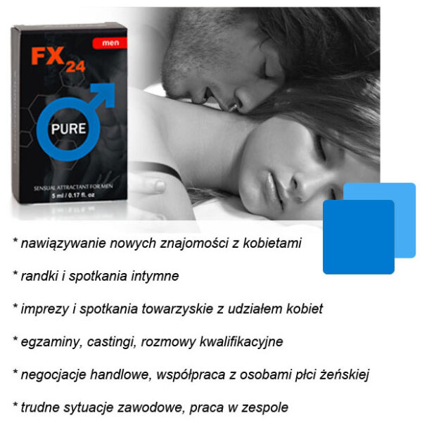 Feromony FX24 for men   neutral roll on 5 ml - obrazek 4