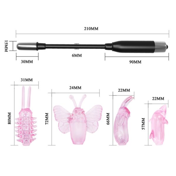 BAILE  Wizard magic wand, Vibration Bendable - obrazek 4