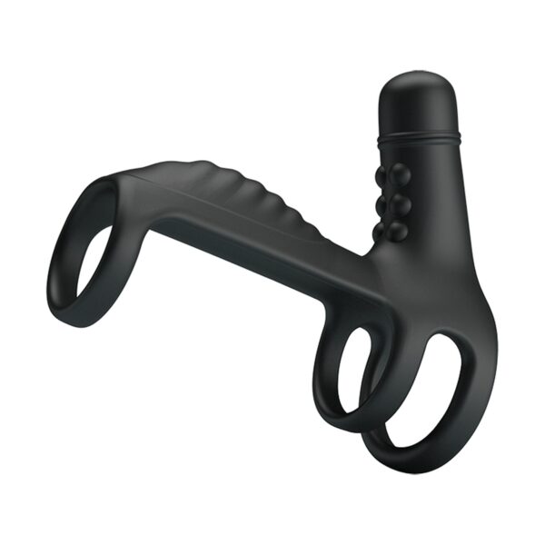 PRETTY LOVE  VIBRATINGPENIS SLING, 10 vibration functions - obrazek 4