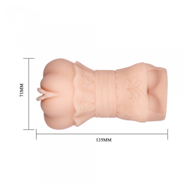 CRAZY BULL  Realistic 3D VAGINA, Water lubricant - obrazek 4