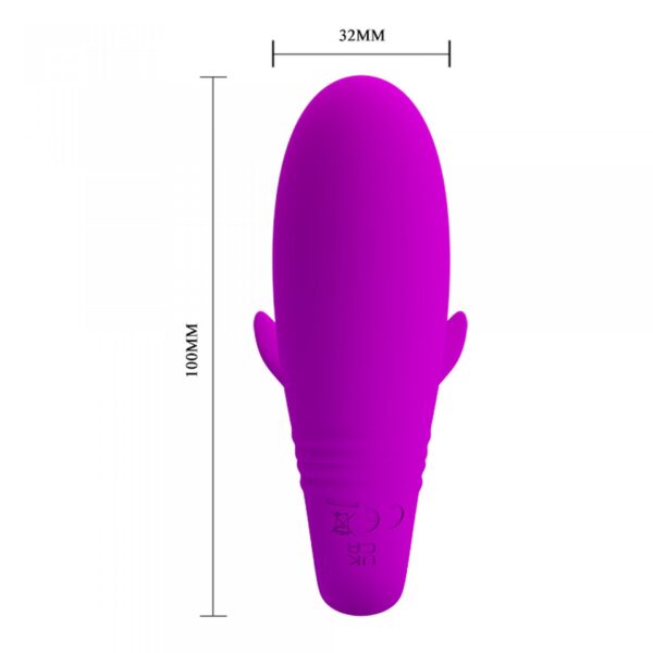 PRETTY LOVE   Jordyn, 12 vibration functions Wireless remote control - obrazek 4