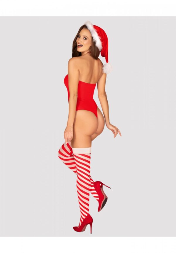 Bielizna Kissmas body czerwone    XS/S - obrazek 4