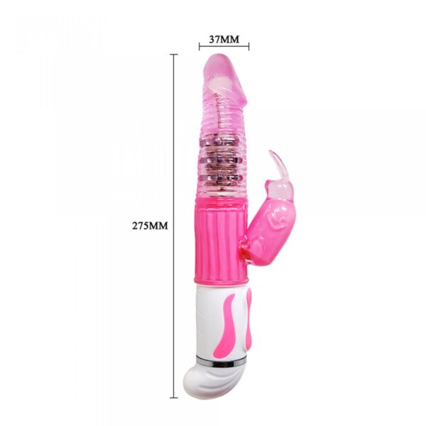 BAILE  Fasination Vibrator Pink,12 vibration functions 4 rotation functions - obrazek 4