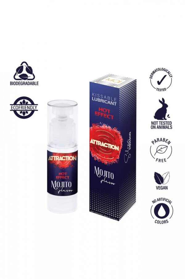 MASSAGE OIL ATTRACTION MOJITO BALM 50 ML - obrazek 4