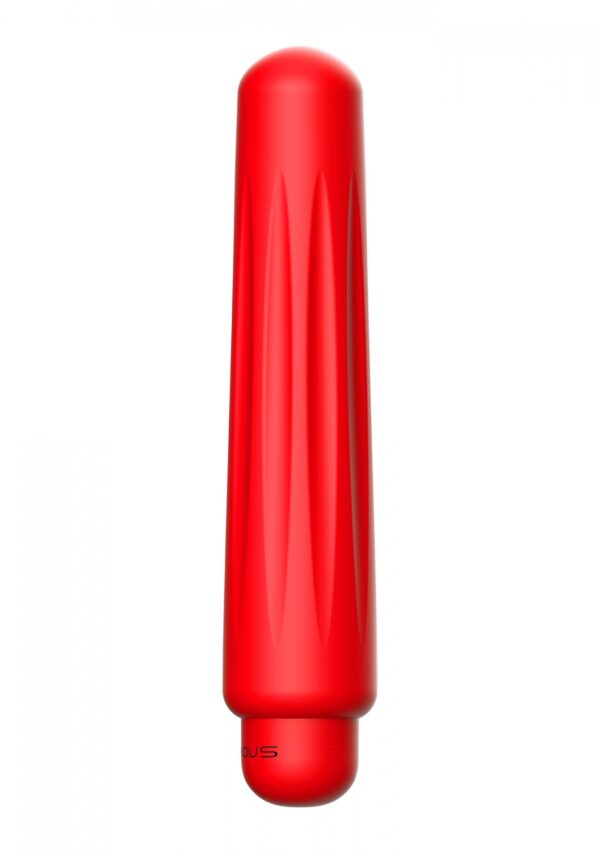 Delia   ABS Bullet With Sleeve   10 Speeds   Red - obrazek 4