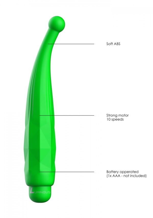 Lyra   ABS Bullet With Sleeve   10 Speeds   Green - obrazek 4