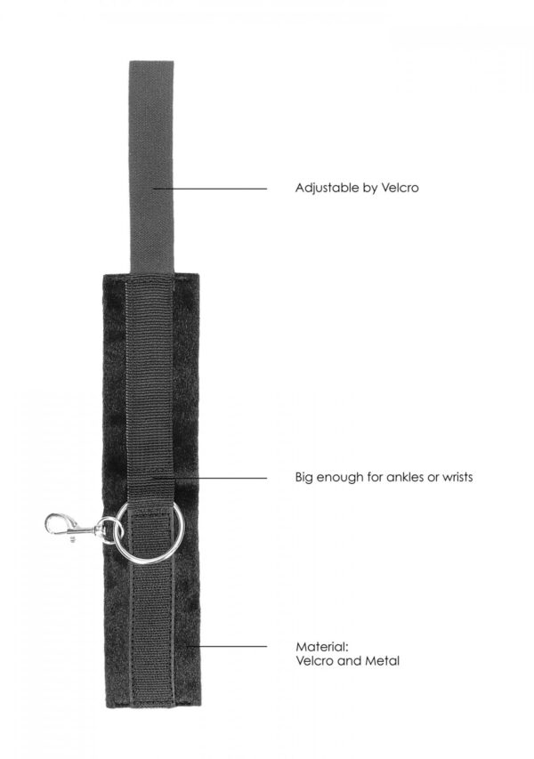 Velcro Hand or Ankle Cuffs   With Adjustable Straps - obrazek 4