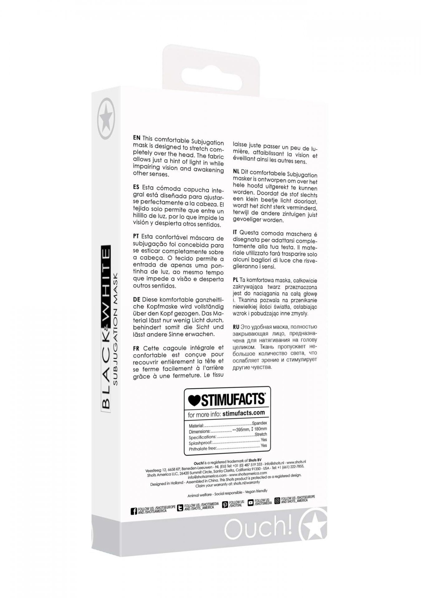 Subjugation Mask Allows Just A Hint Of Light - obrazek 4