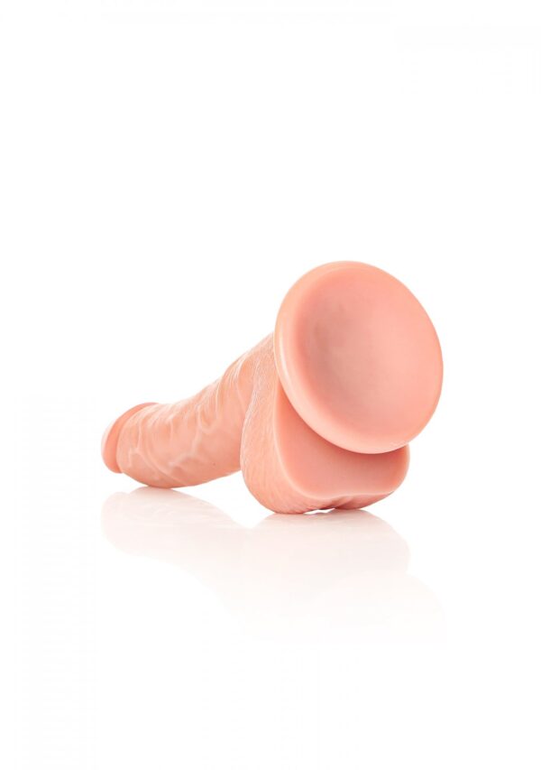 Curved Realistic Dildo  Balls  Suction Cup   7/ 18 cm - obrazek 4