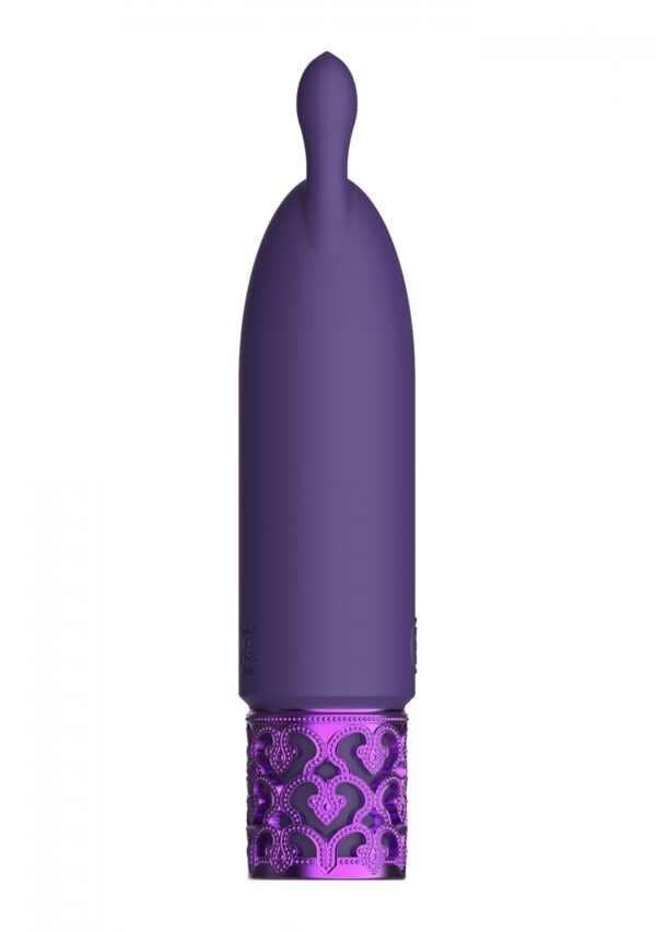 Twinkle   Rechargeable Silicone Bullet   Purple - obrazek 4