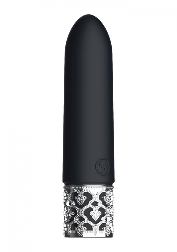 Imperial   Rechargeable Silicone Bullet   Black - obrazek 4