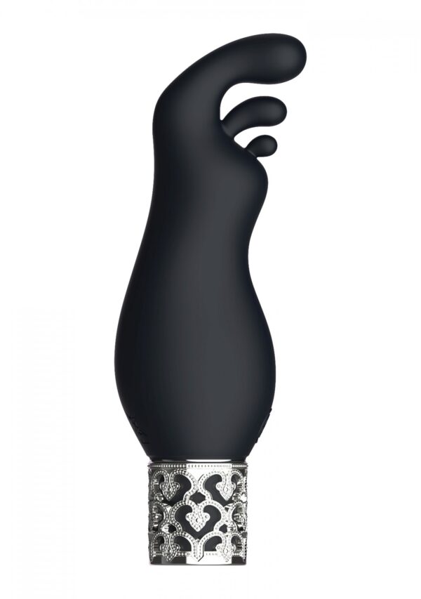 Exquisite   Rechargeable Silicone Bullet   Black - obrazek 4