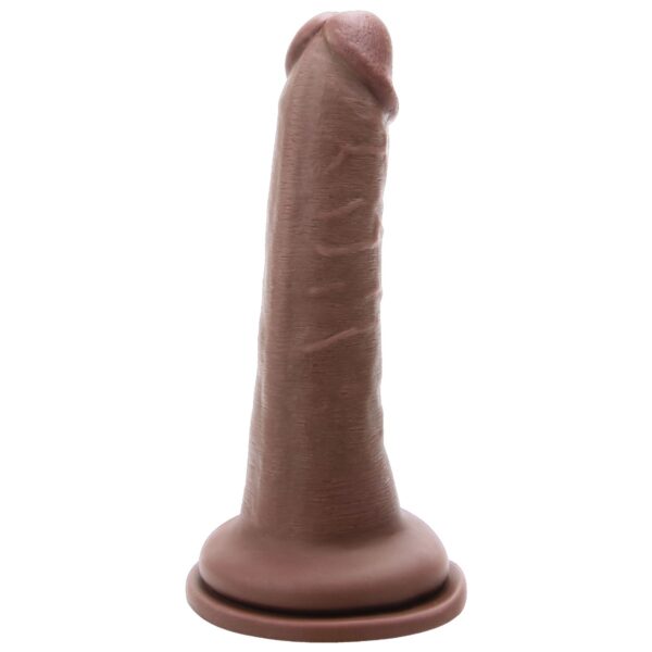 Me You Us Silicone Ultra Cock Caramel 6.5in - obrazek 4