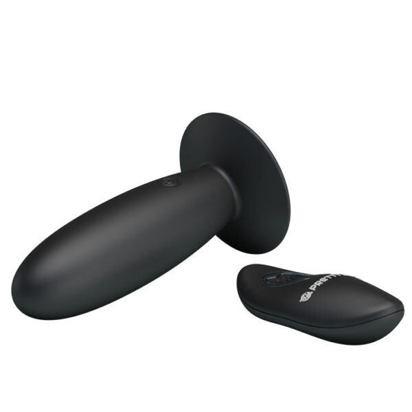 PRETTY LOVE   REMOTE CONTROL VIBRATING PLUG 12 function - obrazek 4