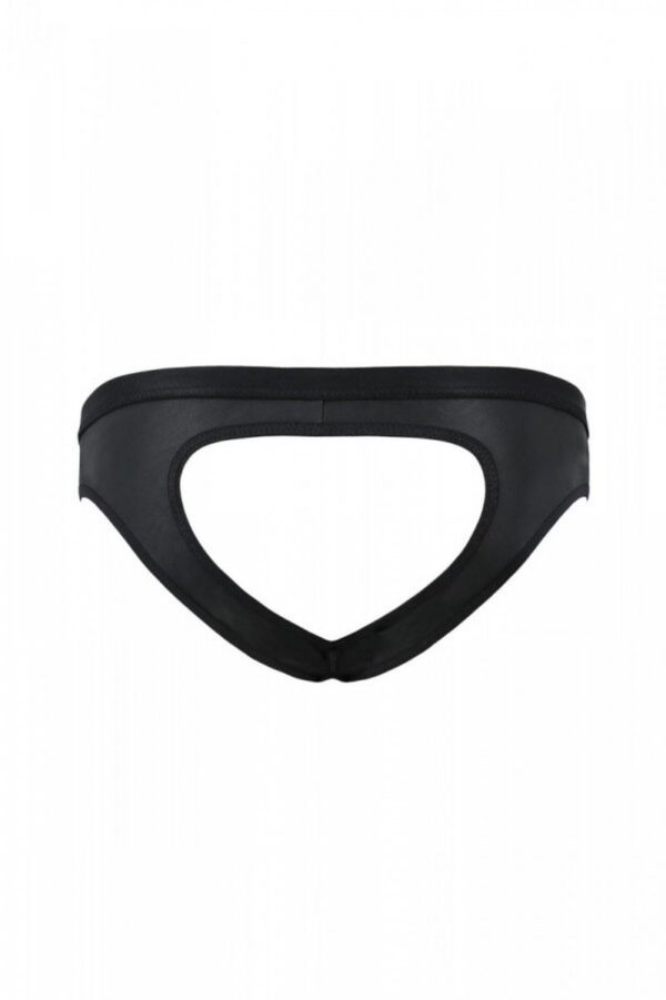 041 SLIP OPEN JOE black S/M   Passion - obrazek 4