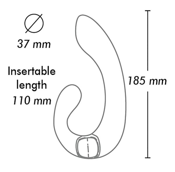 MIYO Intimate Massager Raspberry - obrazek 4