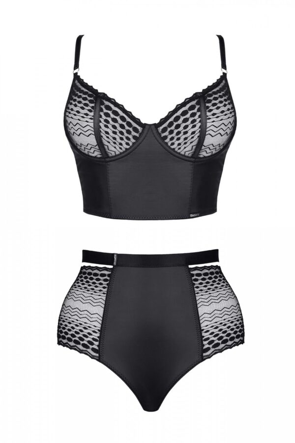 Bielizna YESSENIA001 BLACK L - obrazek 4