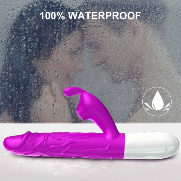 Wibrator Silicone, Vibrator USB, 7 vibration modes, Heating - obrazek 4