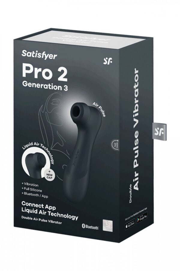 Pro 2 Generation 3with Liquid Air Technology, Vibration and Bluetooth/App black - obrazek 4