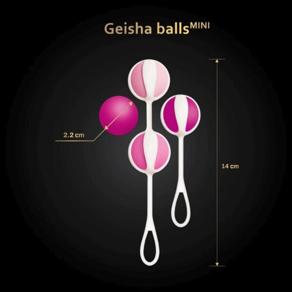 Geisha Balls MINI   Raspberry - obrazek 4