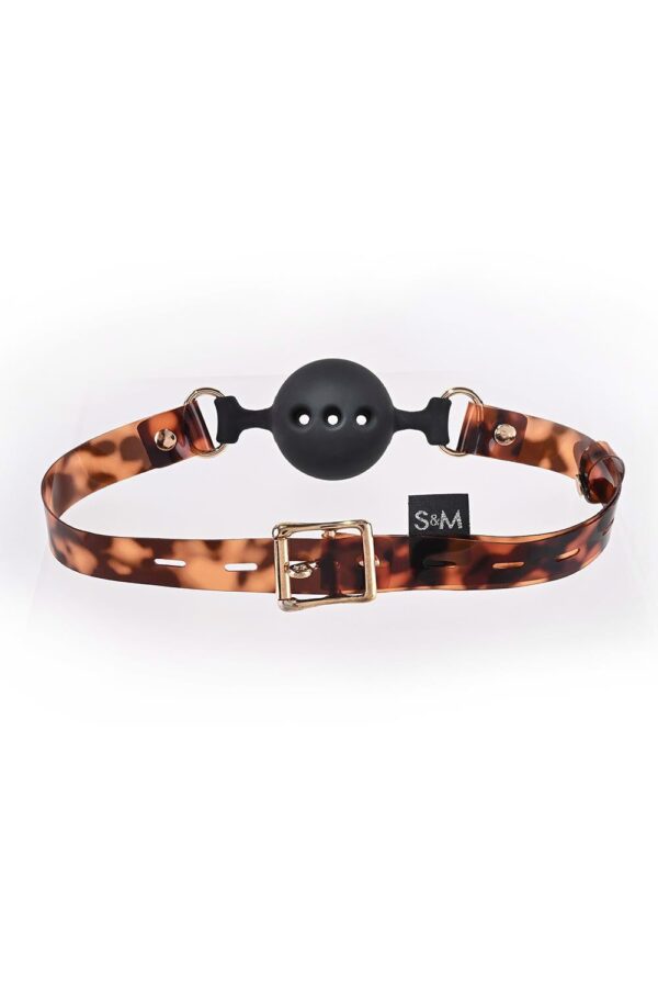 SPORTSHEETS AMBER BALL GAG - obrazek 4