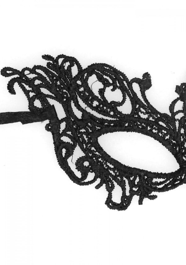 Lace Eye Mask   Royal - obrazek 4