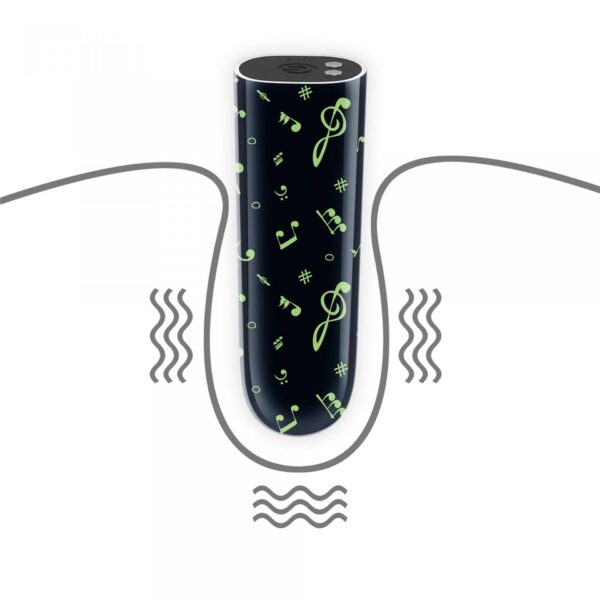 Rechargeable Glow in the dark Music Massager - obrazek 4