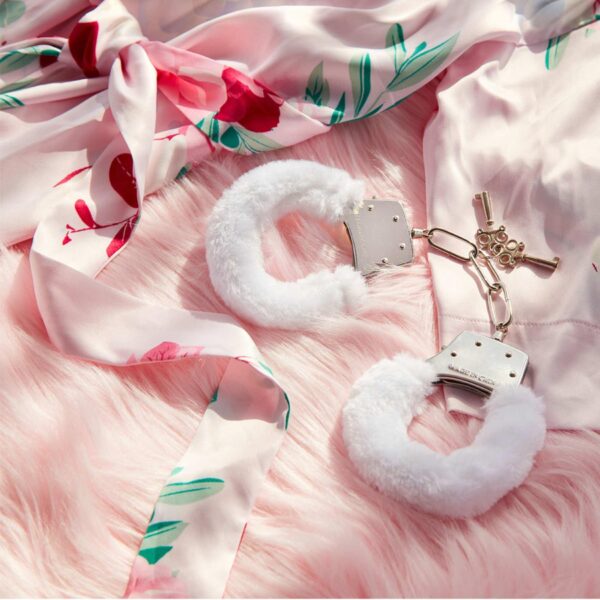 Love Cuffs White - obrazek 4