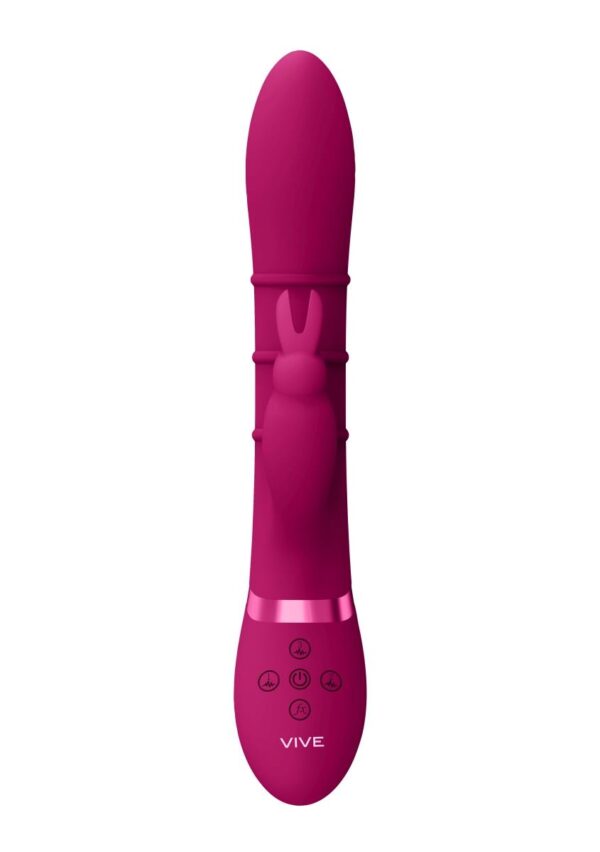 Stimulating Rings, Vibrating G Spot Rabbit   Pink - obrazek 4