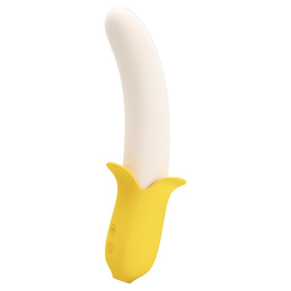 PRETTY LOVE   Banana Greek, 7 vibration functions 3 thrusting settings - obrazek 4