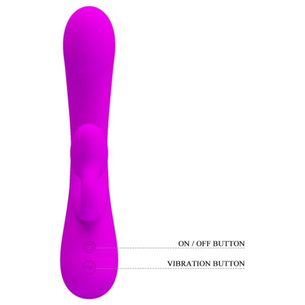 PRETTY LOVE   FULL COVER SILICONE, 10 vibration functions - obrazek 4