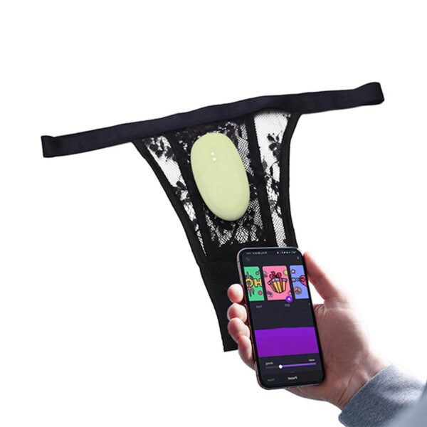 MAGIC MOTION NYX SMART PANTY VIBRATOR GREEN - obrazek 4