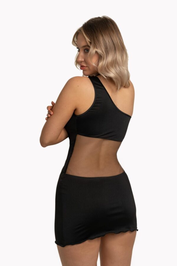 KAREN DRESS BLACK XXL/XXXL - obrazek 4