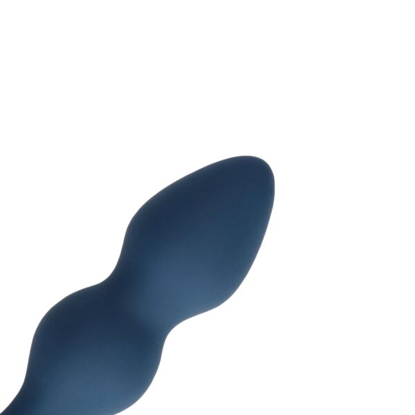 Teardrop Shaped Anal Plug   Medium   Baltic Blue - obrazek 4