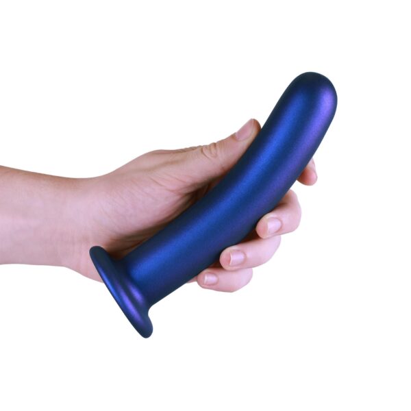 Smooth Silicone G Spot Dildo   7 / 17 cm - obrazek 4
