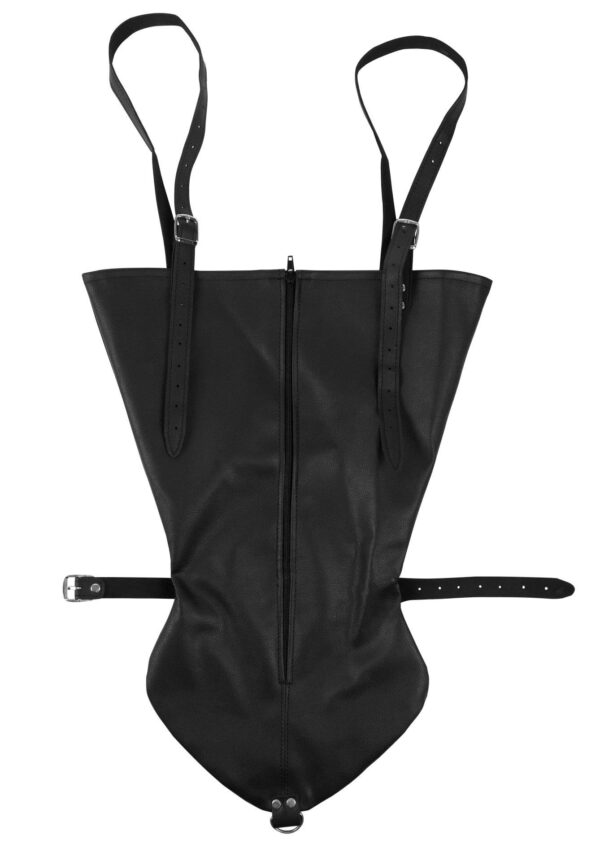 Zip up Full Sleeve Arm Restraint   Black - obrazek 4