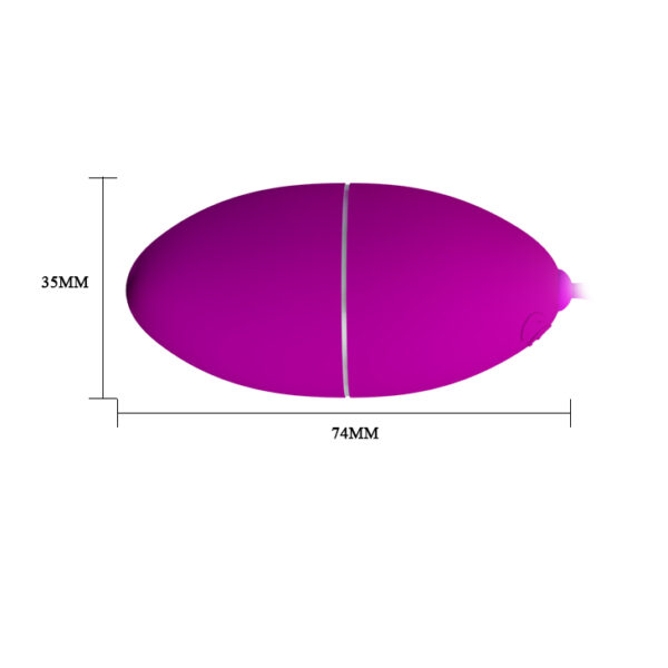 PRETTY LOVE   HYPER EGG 12 function vibrations - obrazek 4