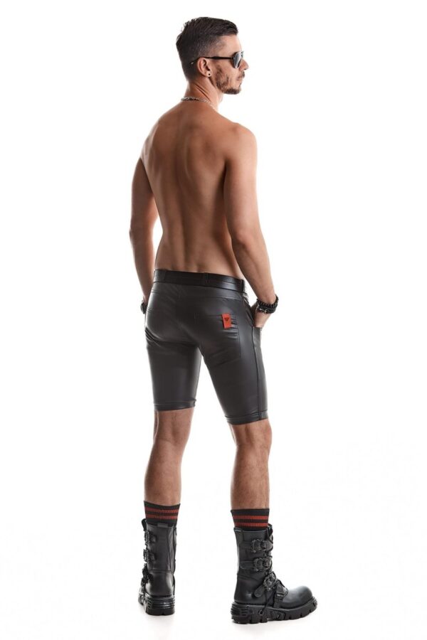 Wetlook shorts black XL - obrazek 4
