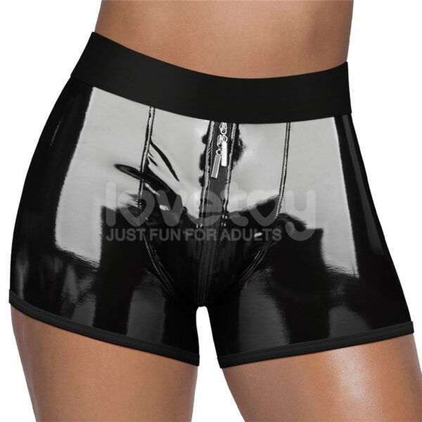 Chic Strap On shorts (32   35 inch waist) Black - obrazek 4