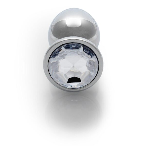 Round Gem Butt Plug   Medium - obrazek 4