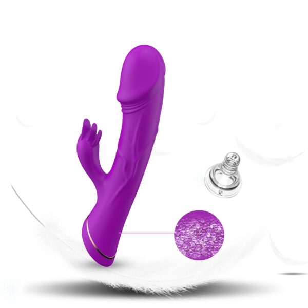 Rubberco Purple, 2* 9 vibration functions - obrazek 4