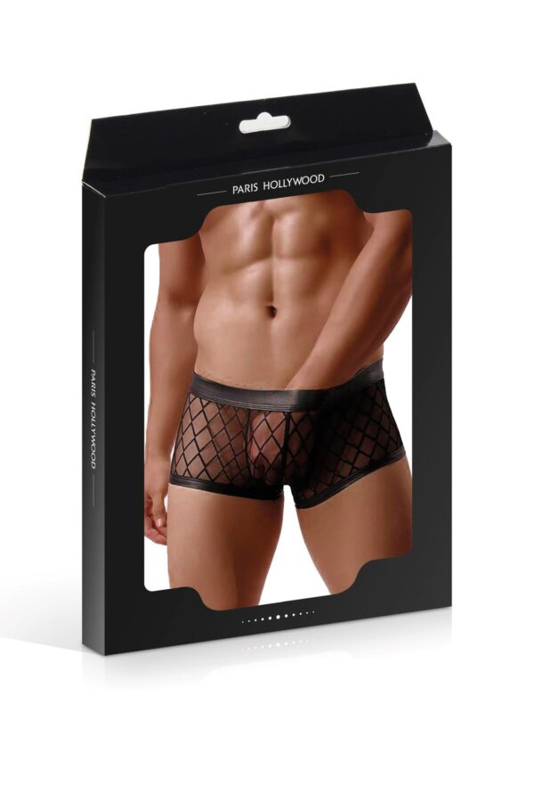 MENS BOXERS MP056 BLACK (Size: S) - obrazek 4