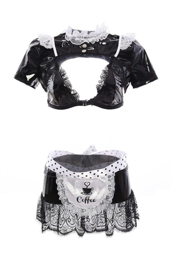 SOUBRETTE OUTFIT 8 P BLACK TU (Size: TU) - obrazek 4
