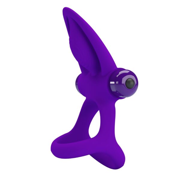 PRETTY LOVE   VIBRATION COCK RING, 10 vibration functions - obrazek 4